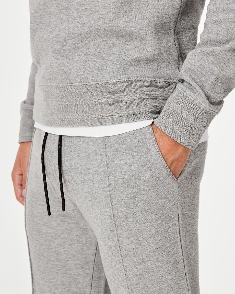 Logo Crew Neck Jumper, Light Grey Marle, hi-res
